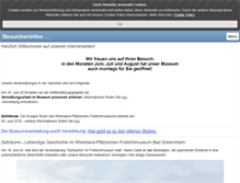 Tablet Screenshot of freilichtmuseum-rlp.de